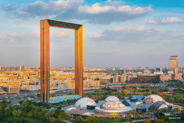 A photo of the Dubai Frame