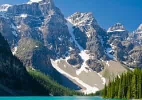 Snowy mountains