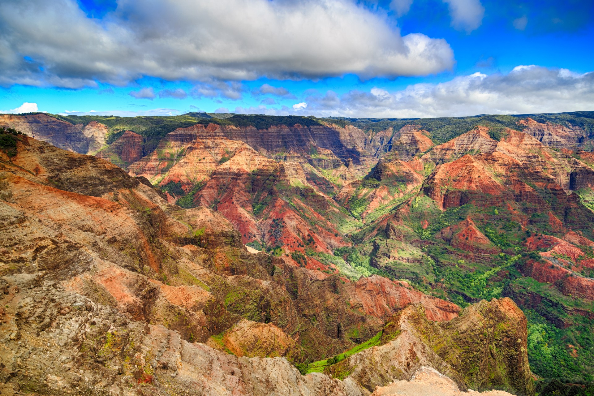 A picture of Waimea Canyon State Park Kauai island, Hawaii