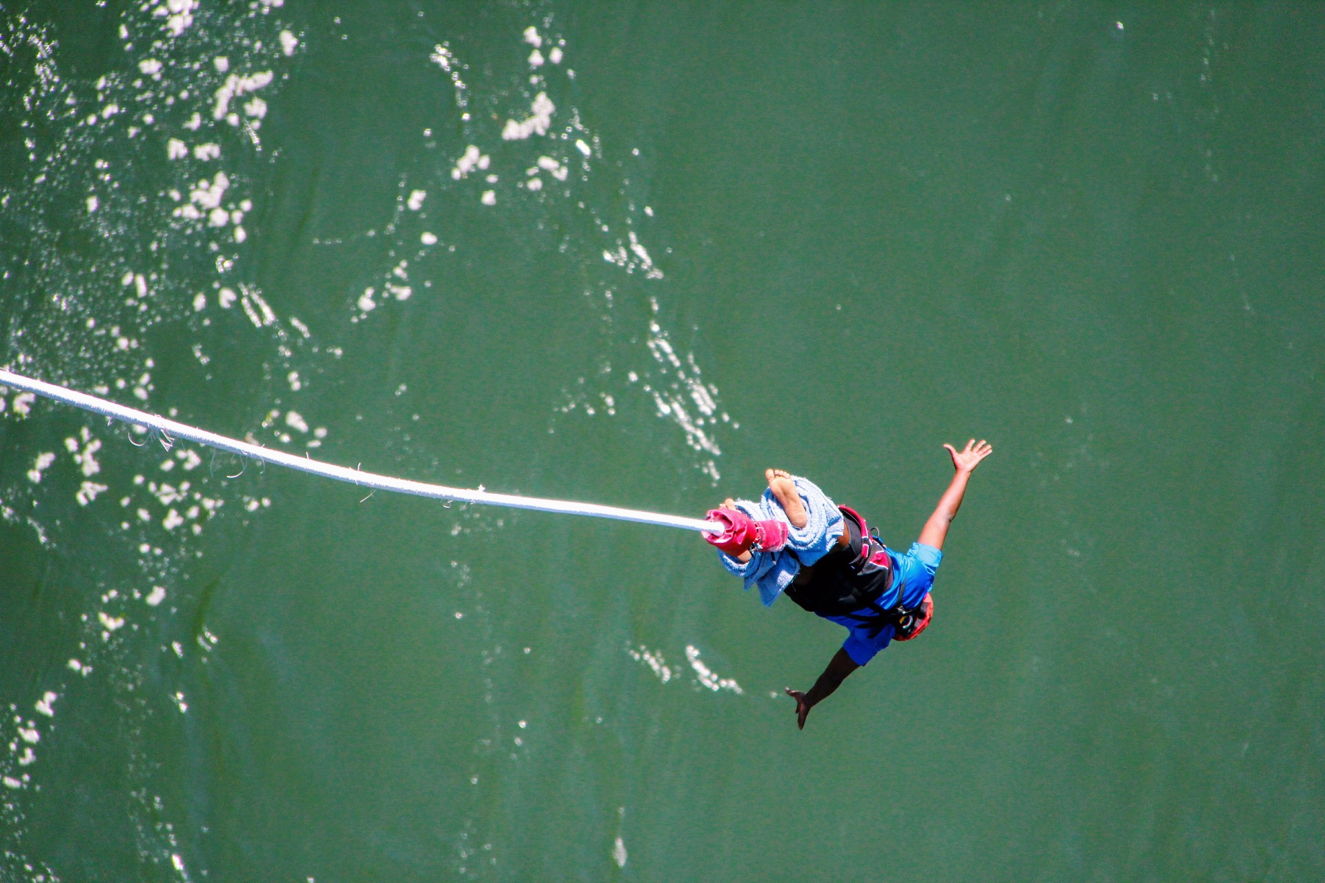 Bungee Jumping at Victoria Falls, Zimbabwe