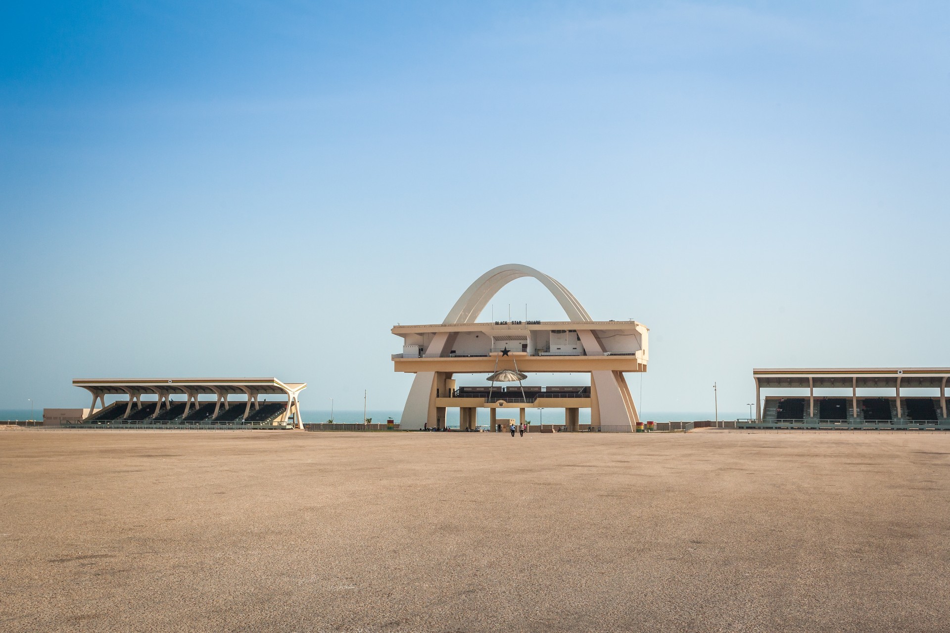 Independence square in Accra, Ghana